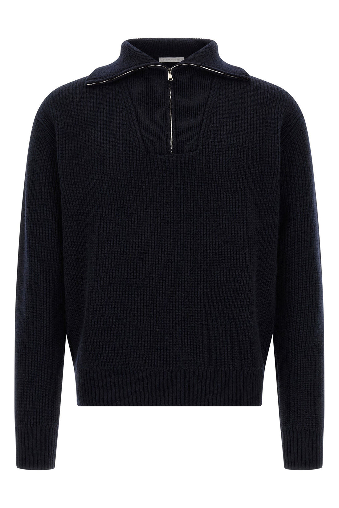 OLIVER LATTUGHI L the oliver lattughi costa inglese pure cashmere sweater