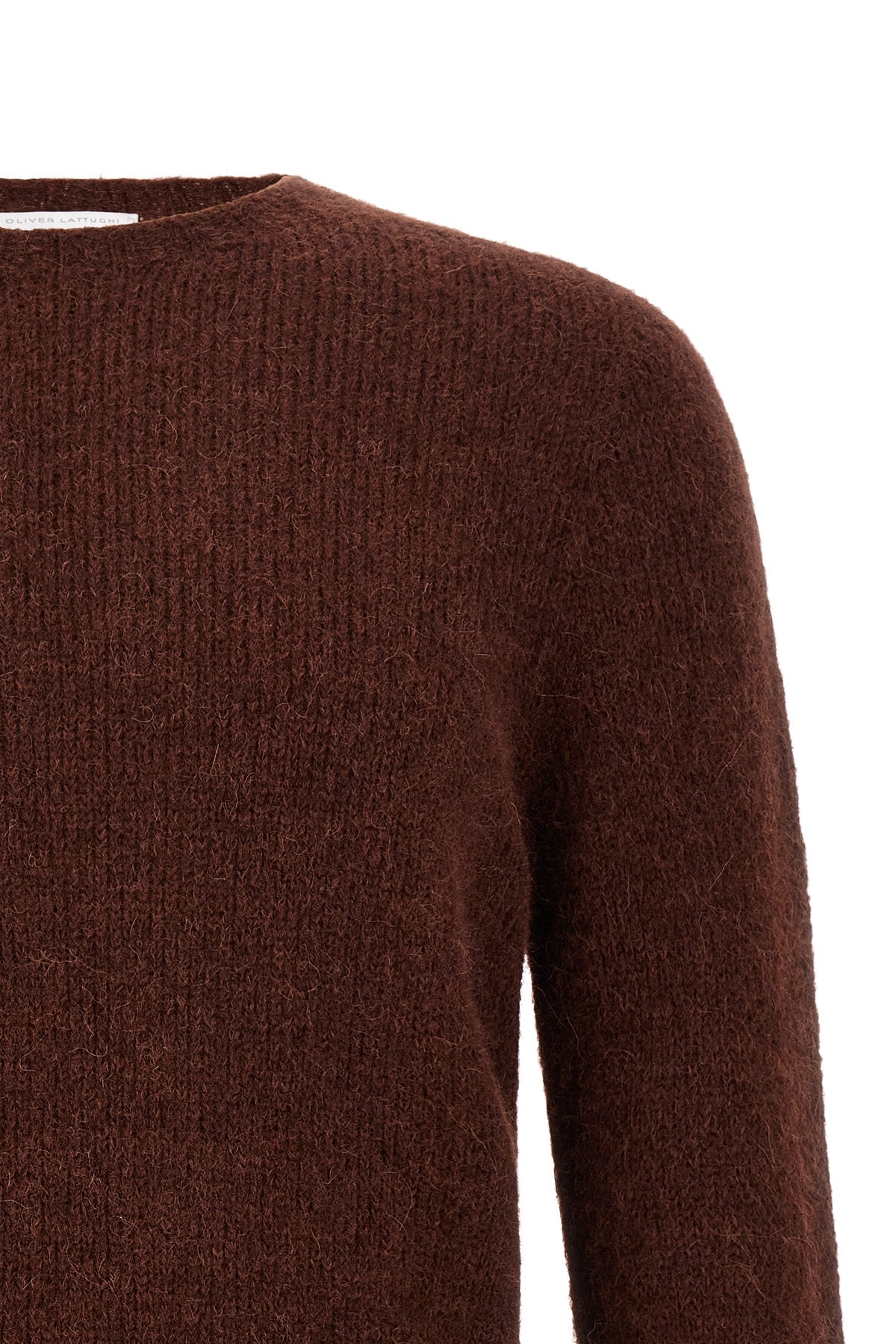 the oliver lattughi crew neck sweater
