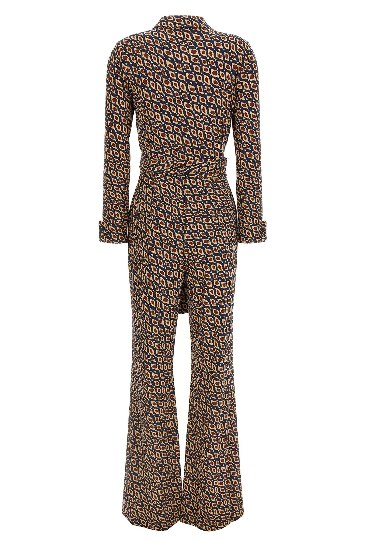 the diane von furstenberg michele jumpsuit redefines everyday elegance through