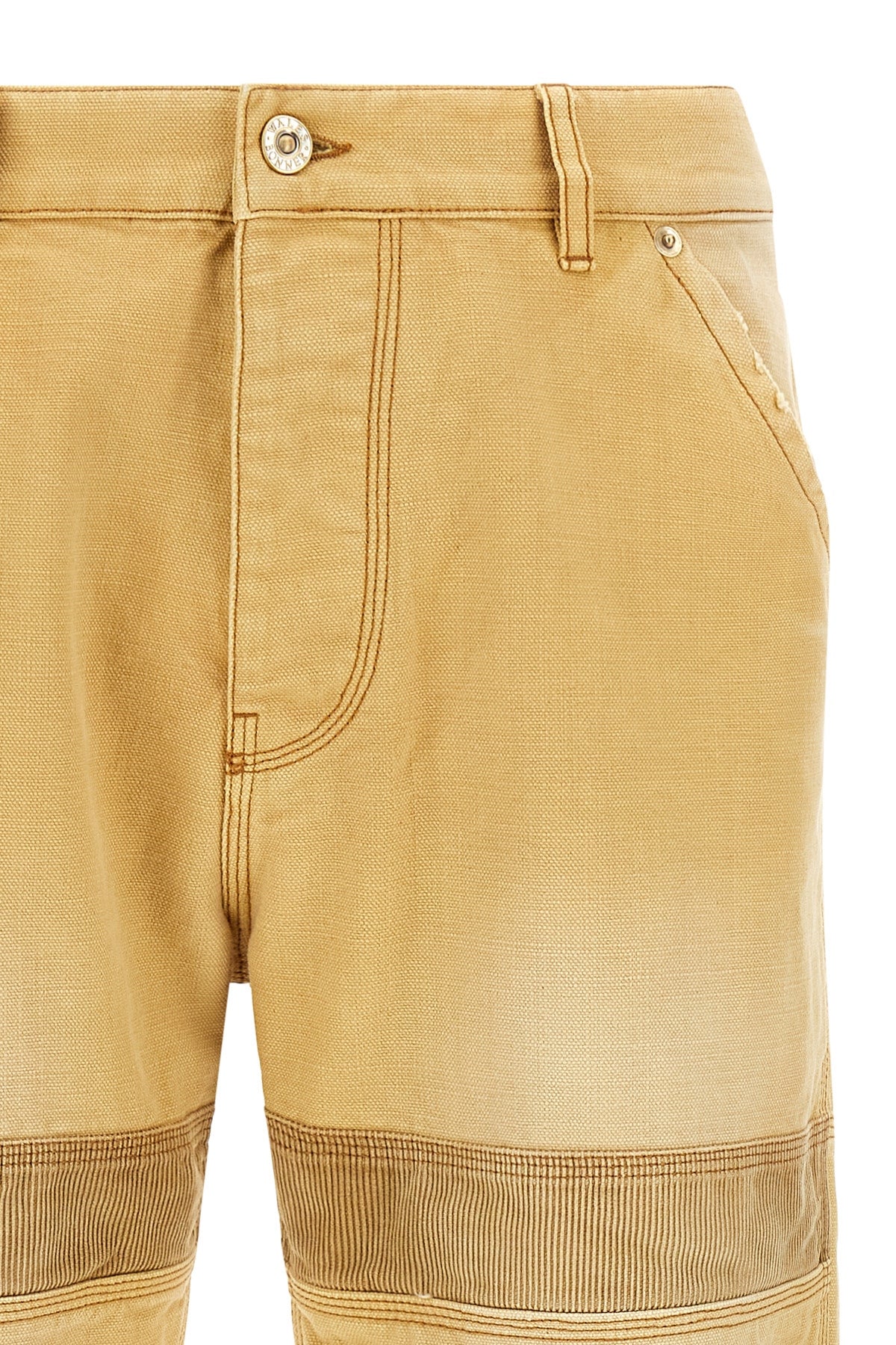 sierra trousers in used-effect japanese cotton canvas