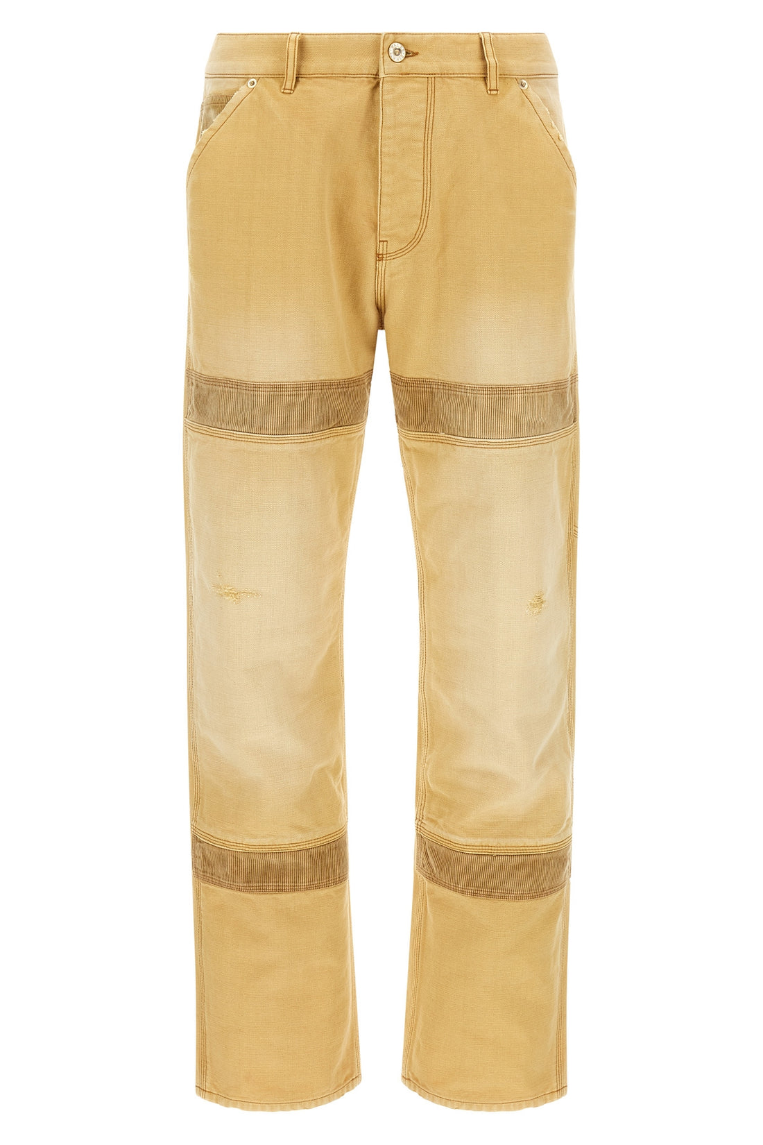 WALES BONNER 32 sierra trousers in used-effect japanese cotton canvas