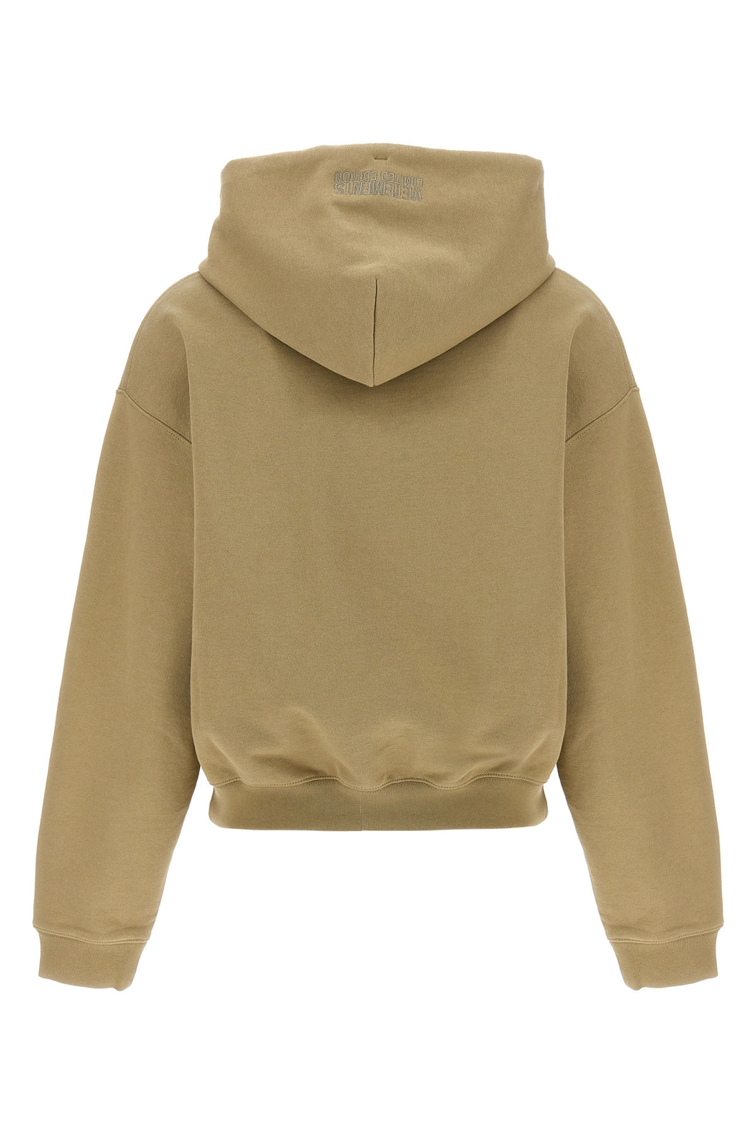 VETEMENTS M brushed cotton hoodie
