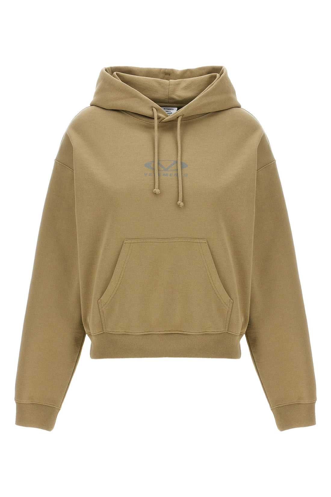 VETEMENTS M brushed cotton hoodie