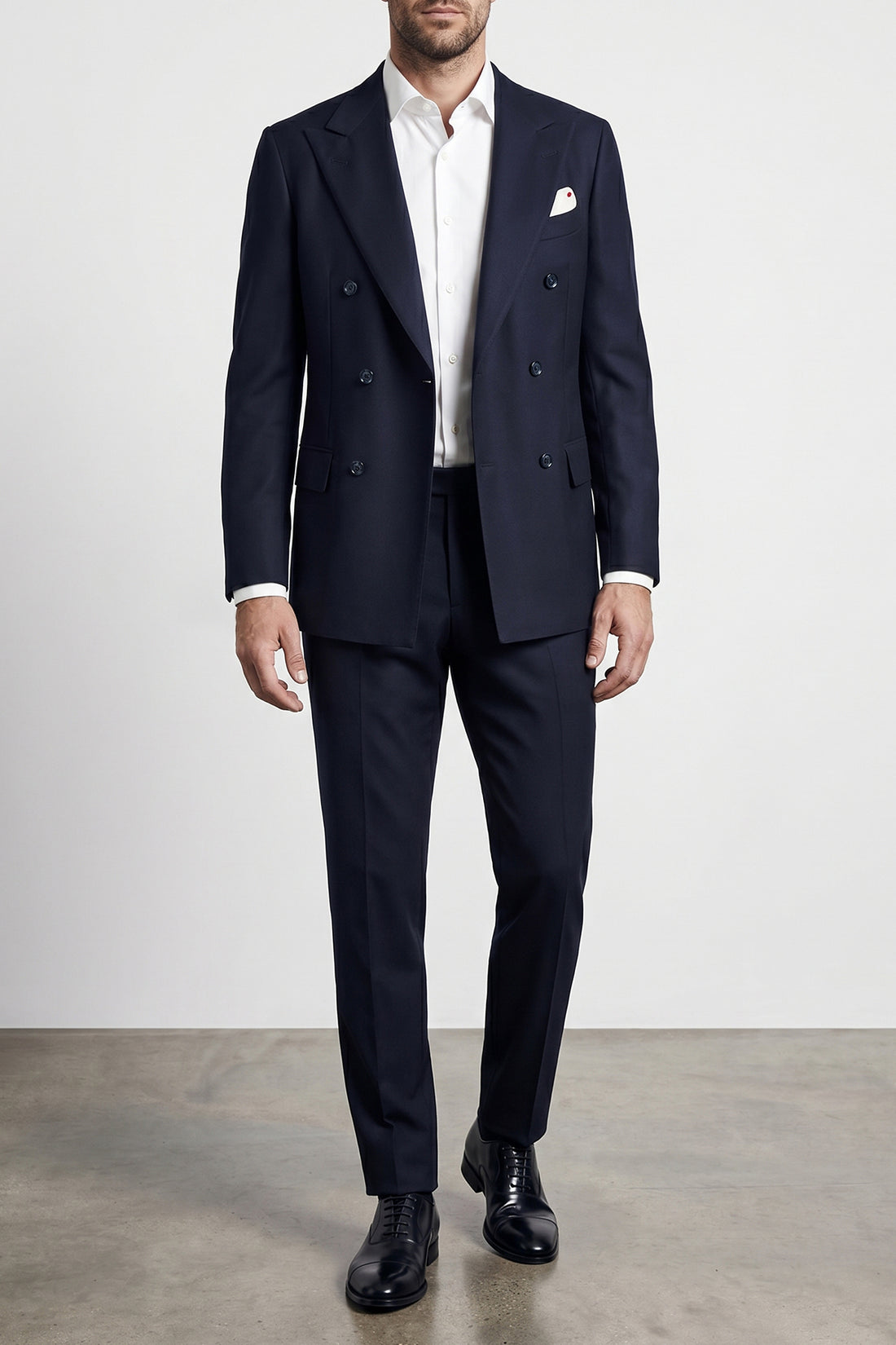 KITON 48 virgin wool and cashmere suit
