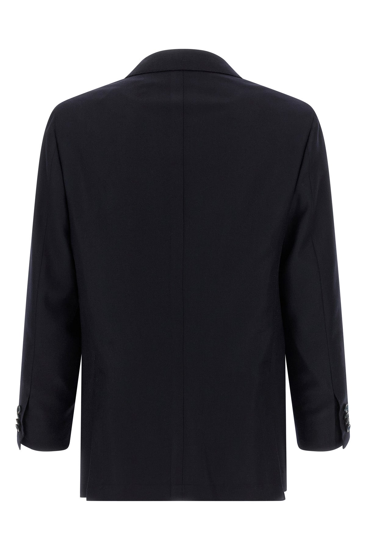 virgin wool and cashmere suit