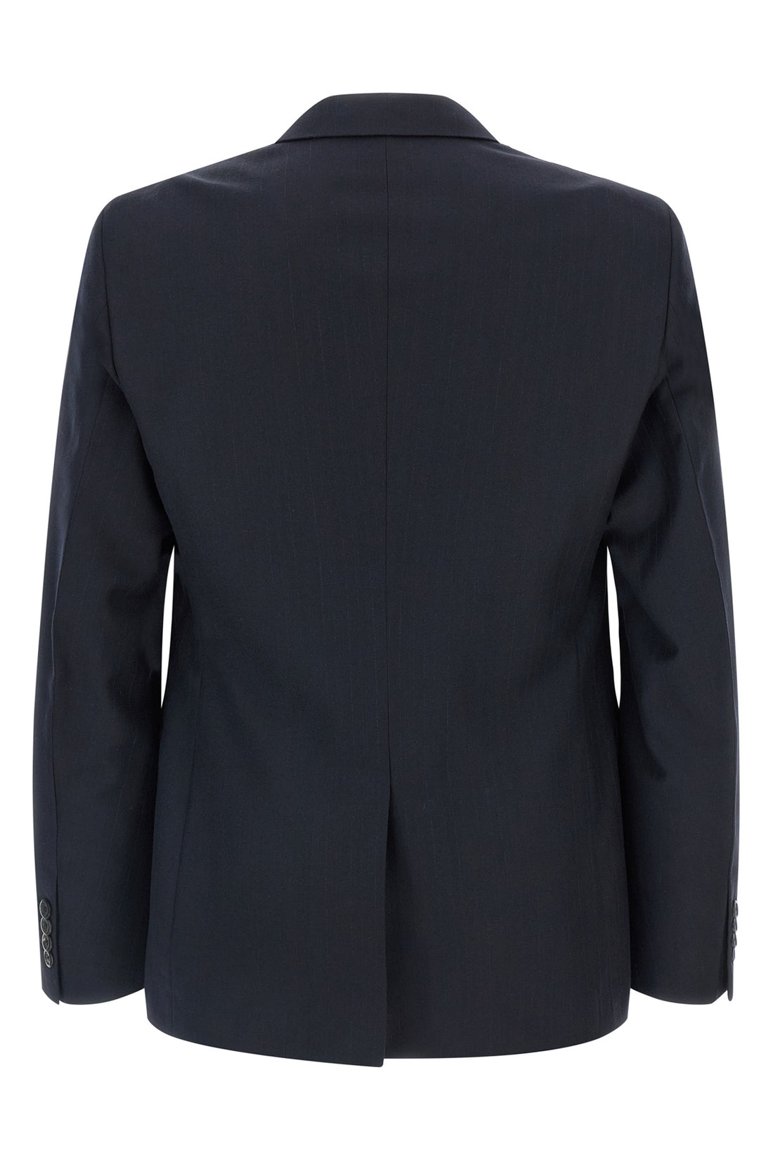 PRADA 50 suit in a fine blend of wool and cashmere pinstriped pattern