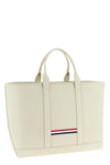 tool tote pebble grain leather shooping