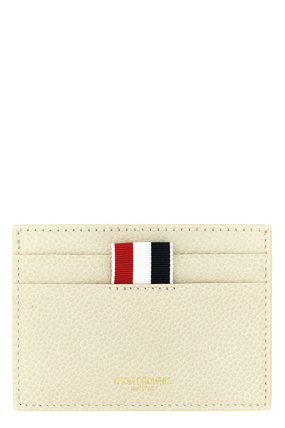 hammered leather card holder