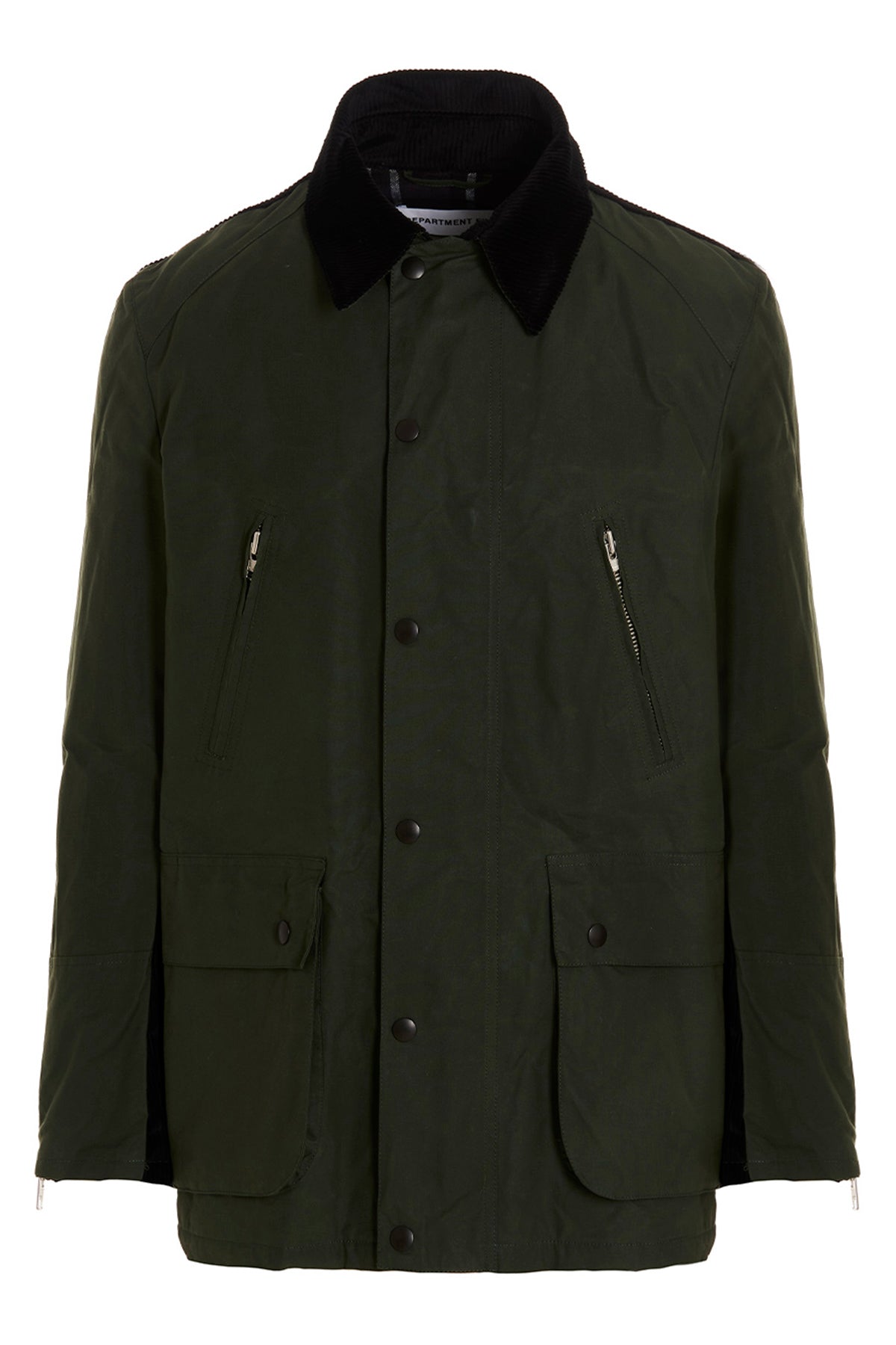 middle barbour waxed cotton jacket
