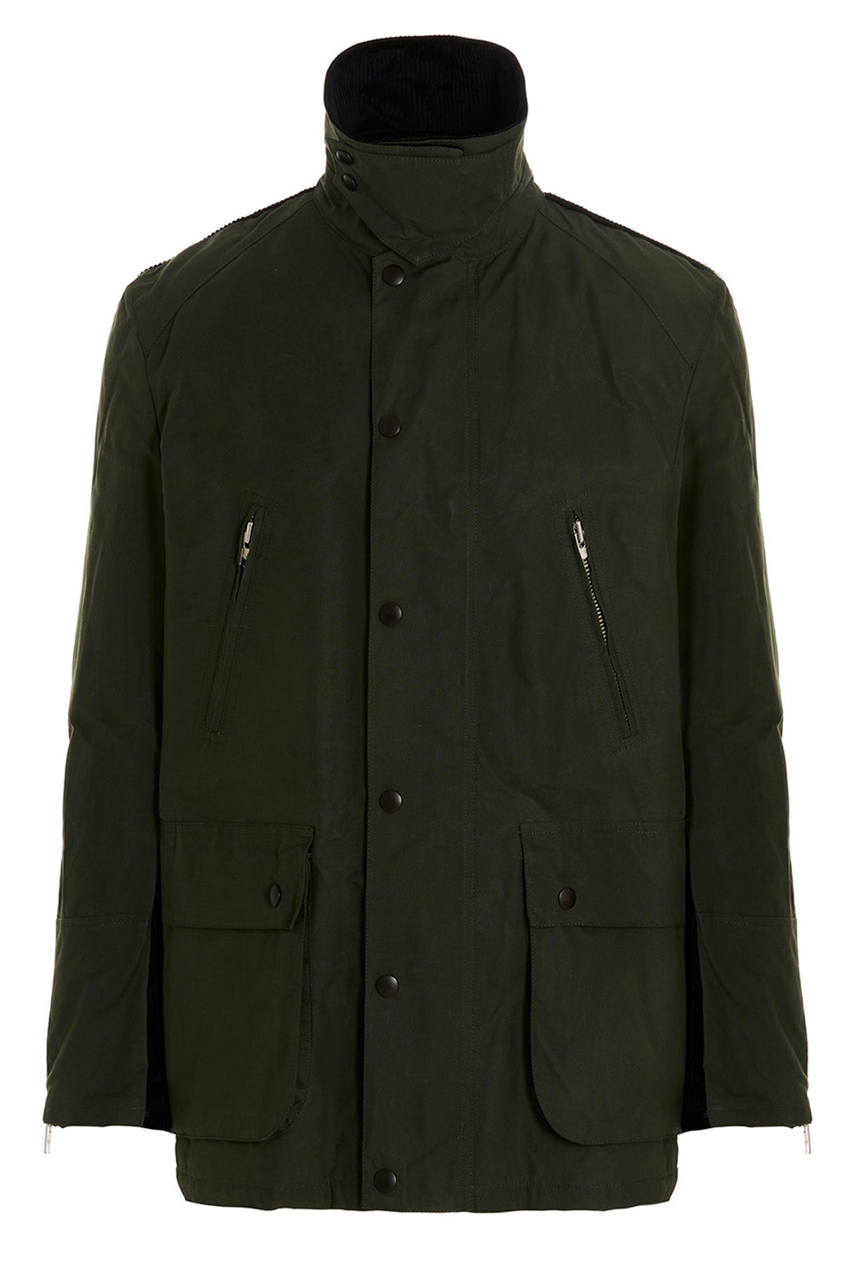 middle barbour waxed cotton jacket