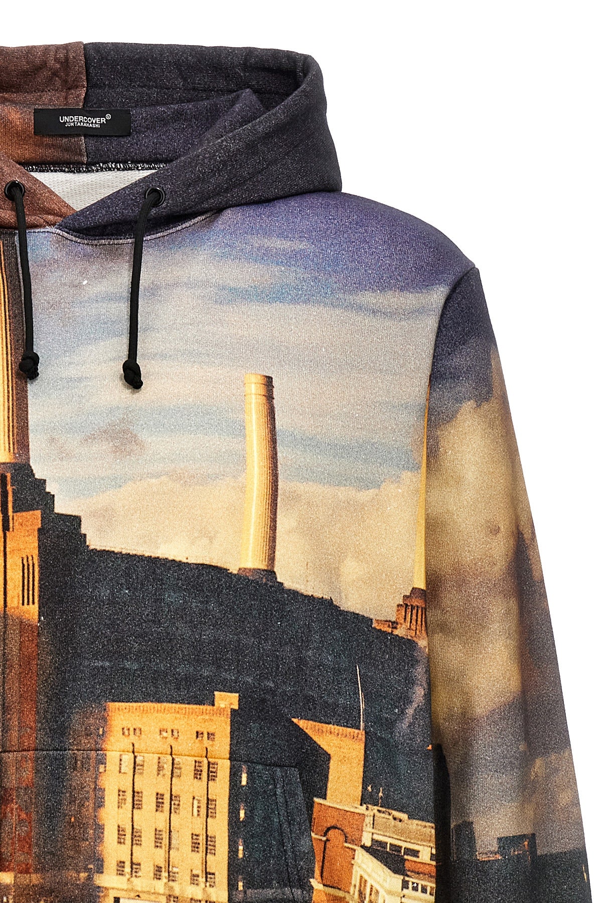 undercover x pink floyd cotton hoodie