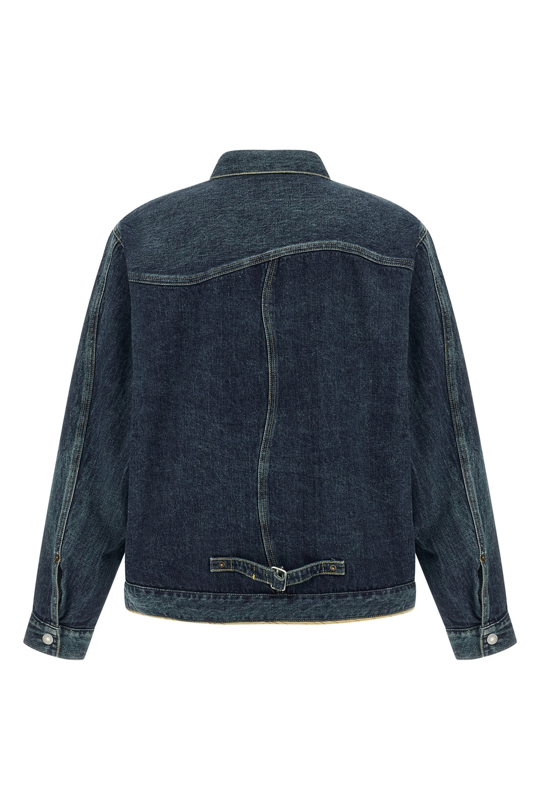 UNDERCOVER 3 stone-washed cotton denim jacket