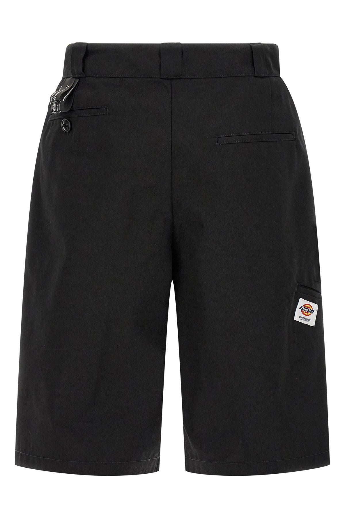 dickies x undercover uc1f4509 bermuda shorts in polyester and cotton twill