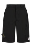 dickies x undercover uc1f4509 bermuda shorts in polyester and cotton twill