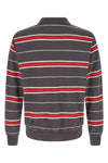uc1f4804-2 polo shirt in light cotton striped piqué