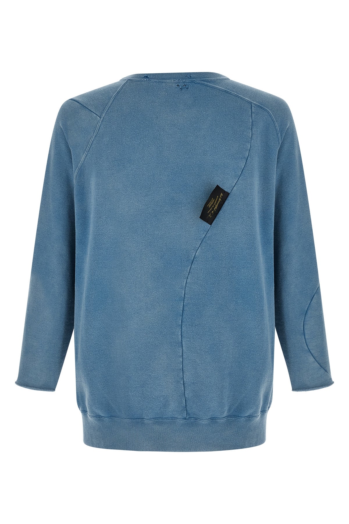 uc1f4808-1 sweatshirt in gauze délavé used-effect cotton
