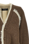 braided wool cardigan