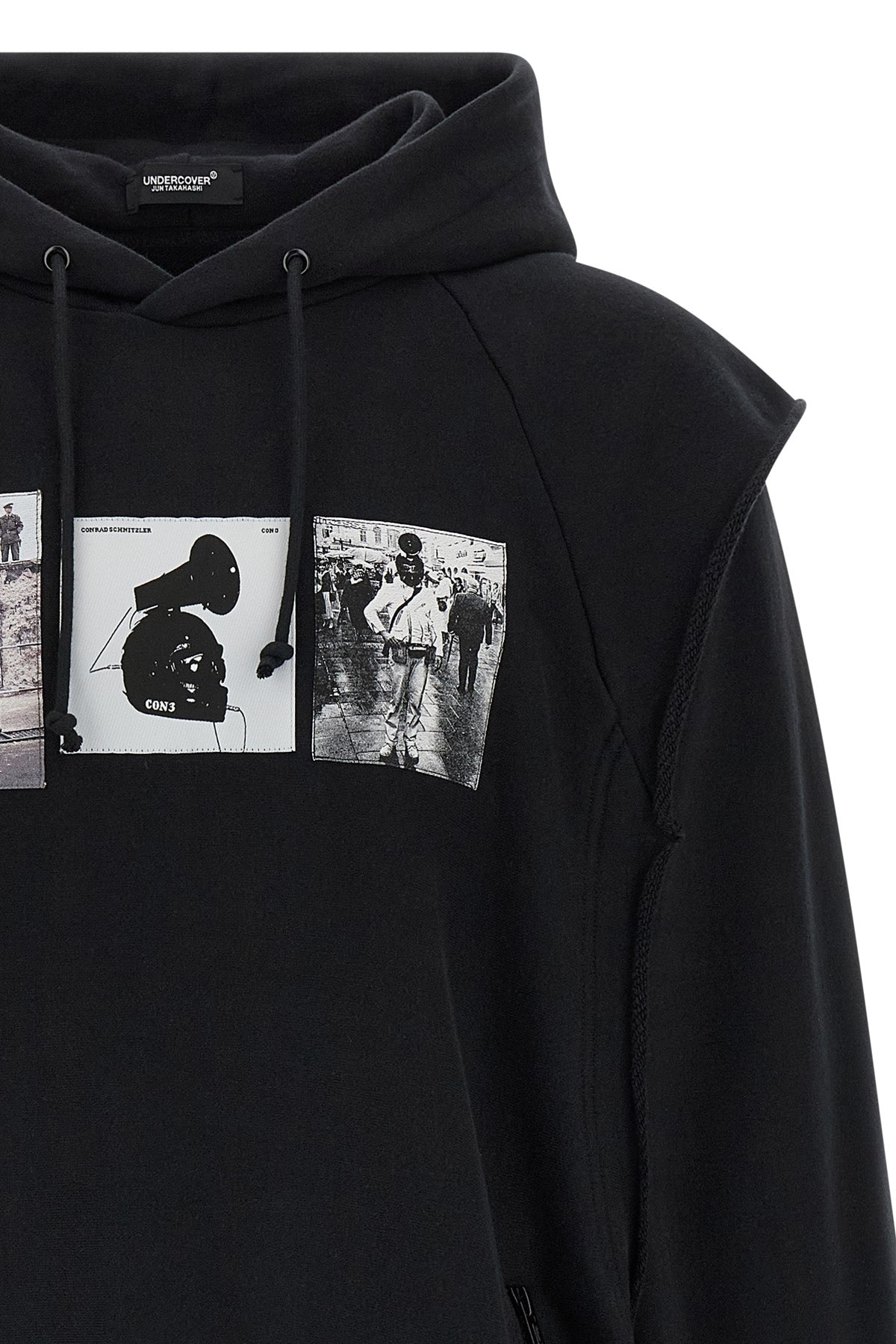 uc2e4803-2 gauze cotton hoodie