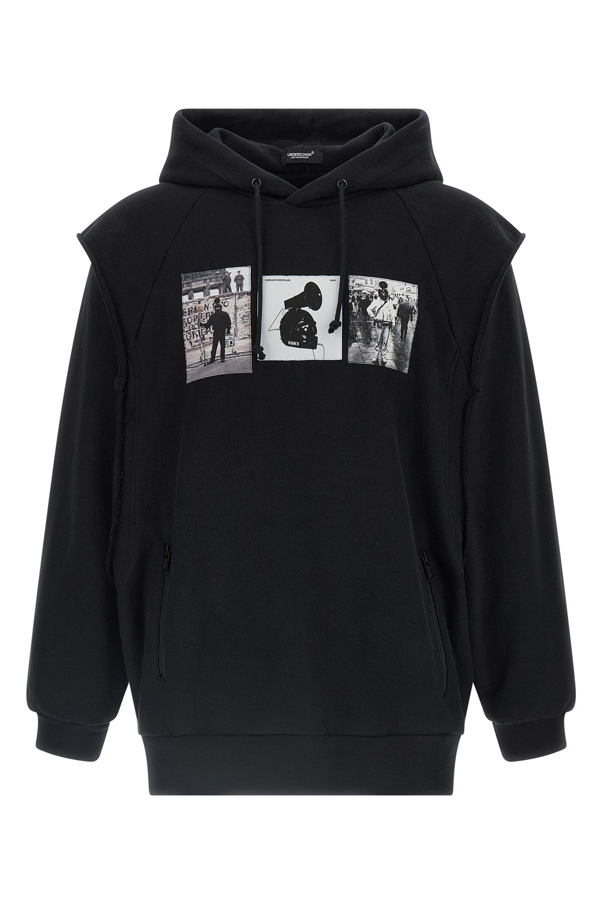 uc2e4803-2 gauze cotton hoodie