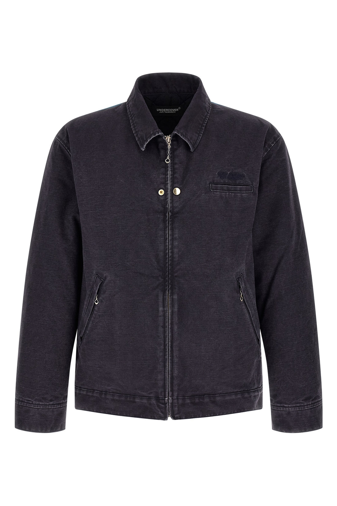 UNDERCOVER 4 the blouson undercover in structured cotton canvas blends utilitarian aesthetics