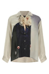 the undercover long-sleeved shirt