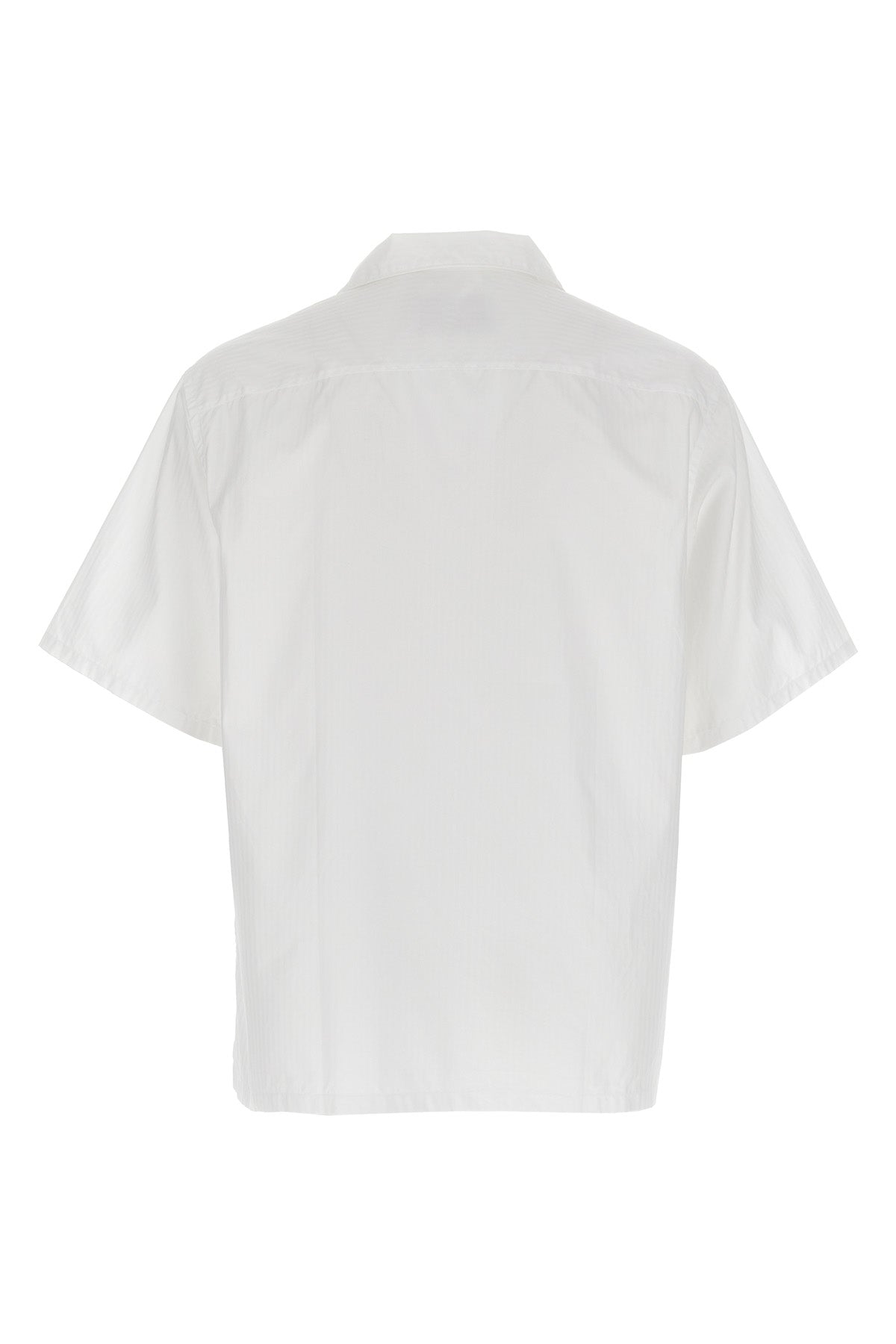 striped cotton poplin shirt