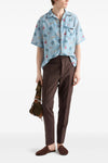 all-over hawaii vintage  print shirt