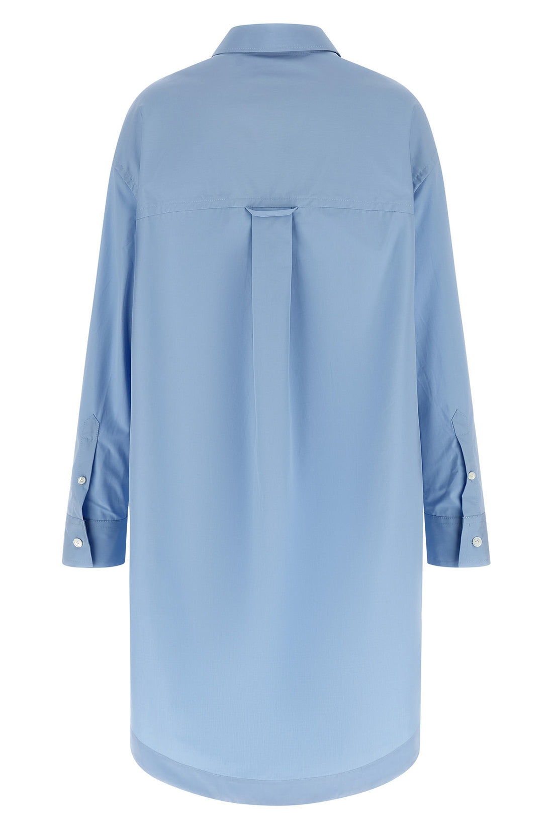 AMI PARIS XS midi dress in cotton poplin
