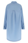 midi dress in cotton poplin