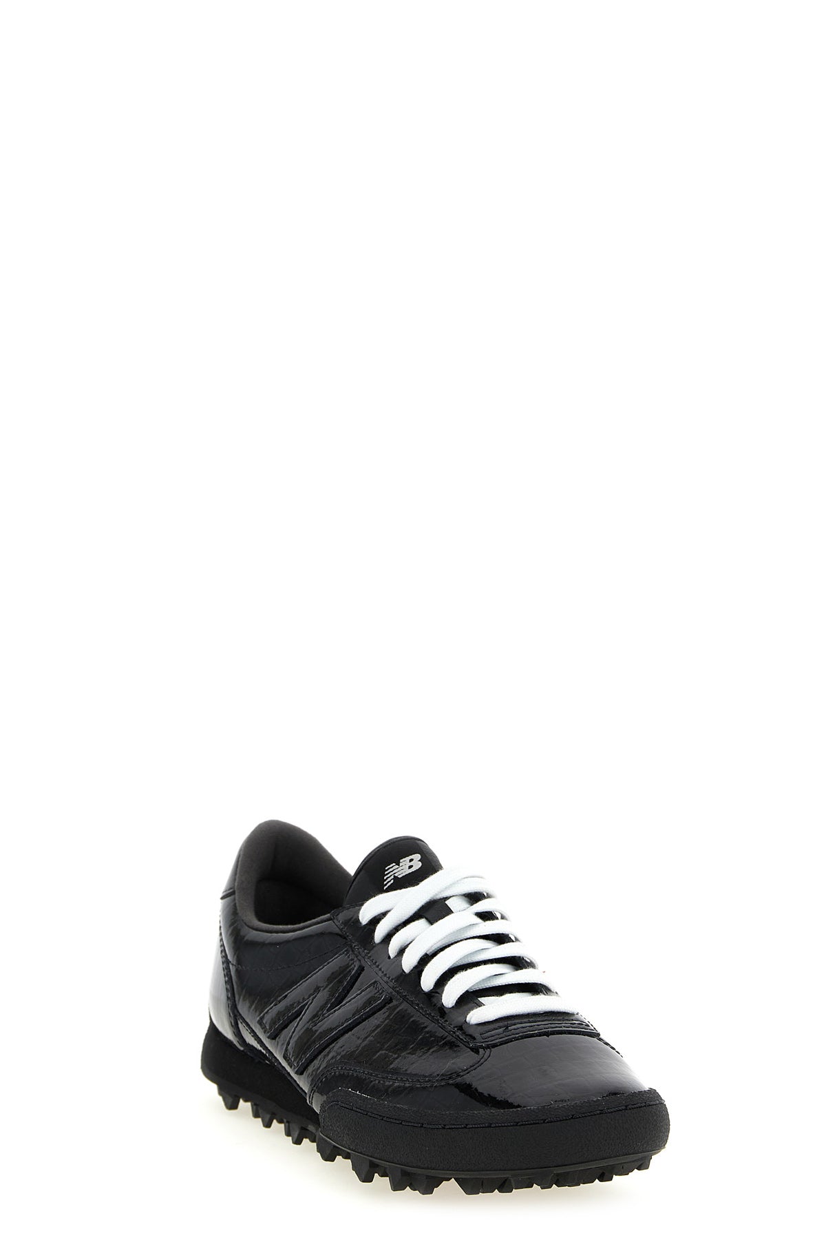 gator run patent leather sneakers