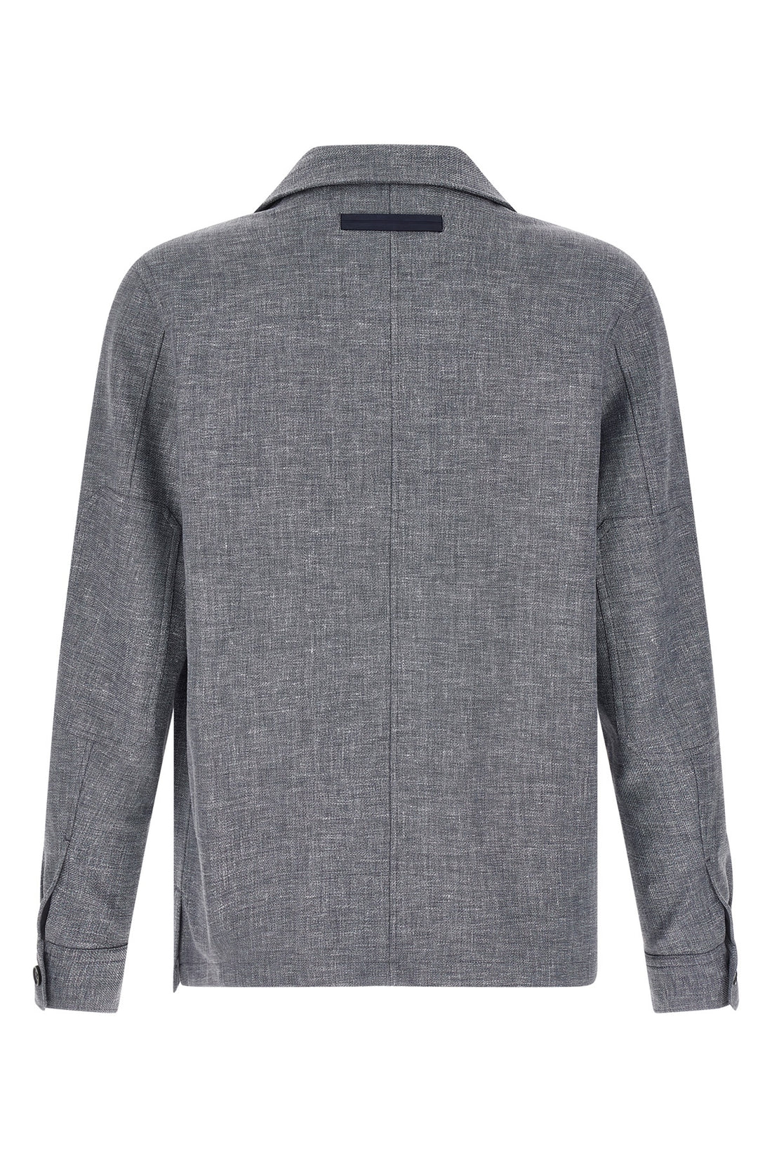 ZEGNA M overshirt in linen