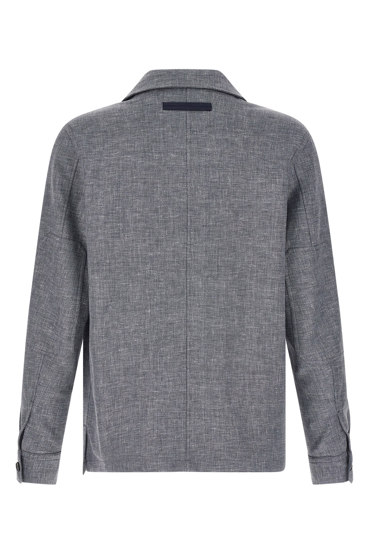 overshirt in linen