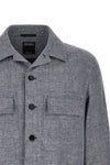 overshirt in linen