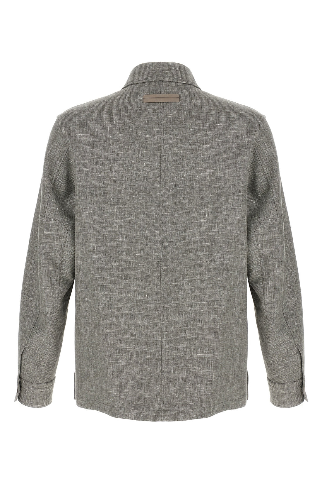 ZEGNA L overshirt in linen
