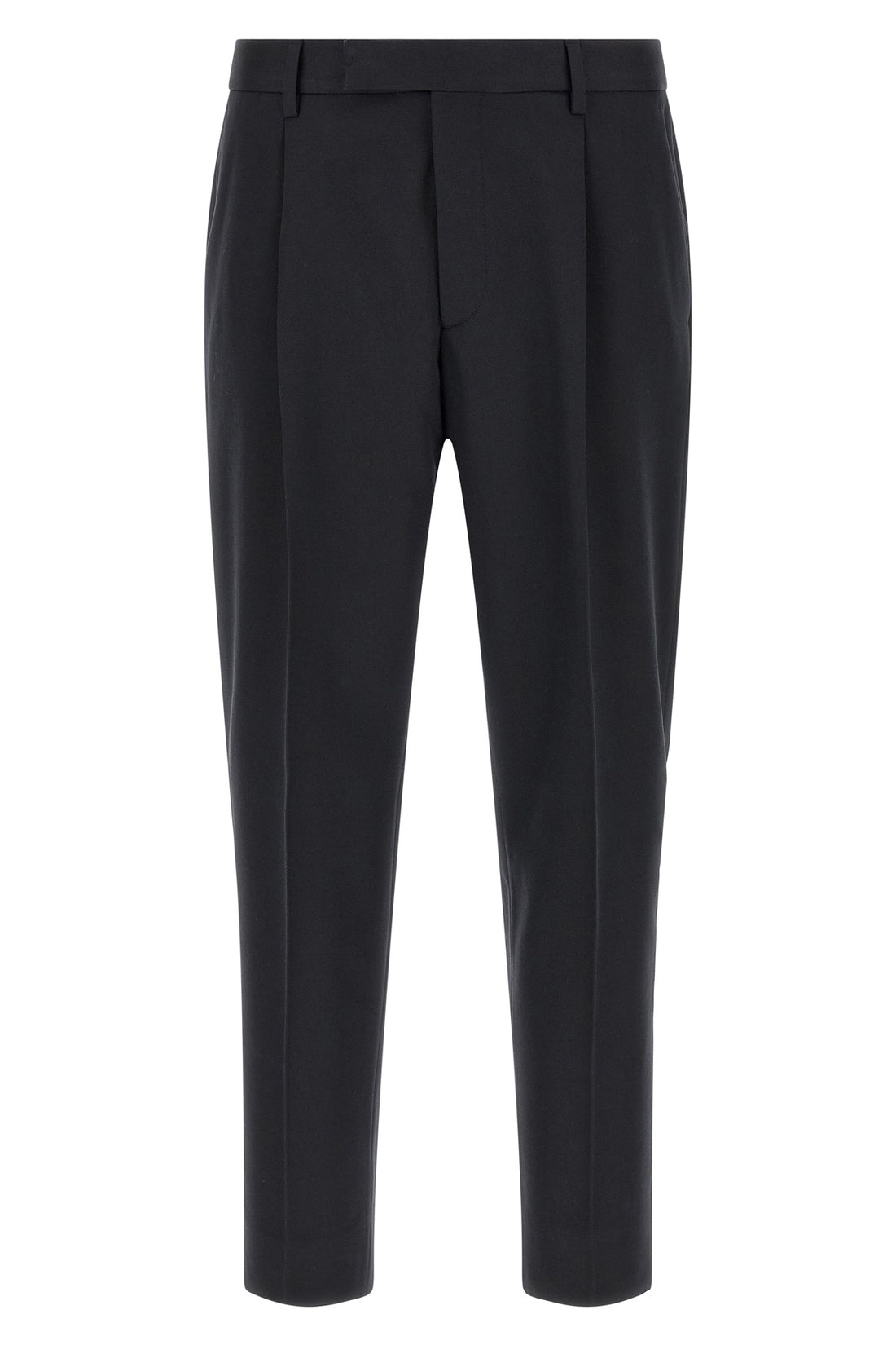 ZEGNA 48 zegna trousers in fine structured cotton