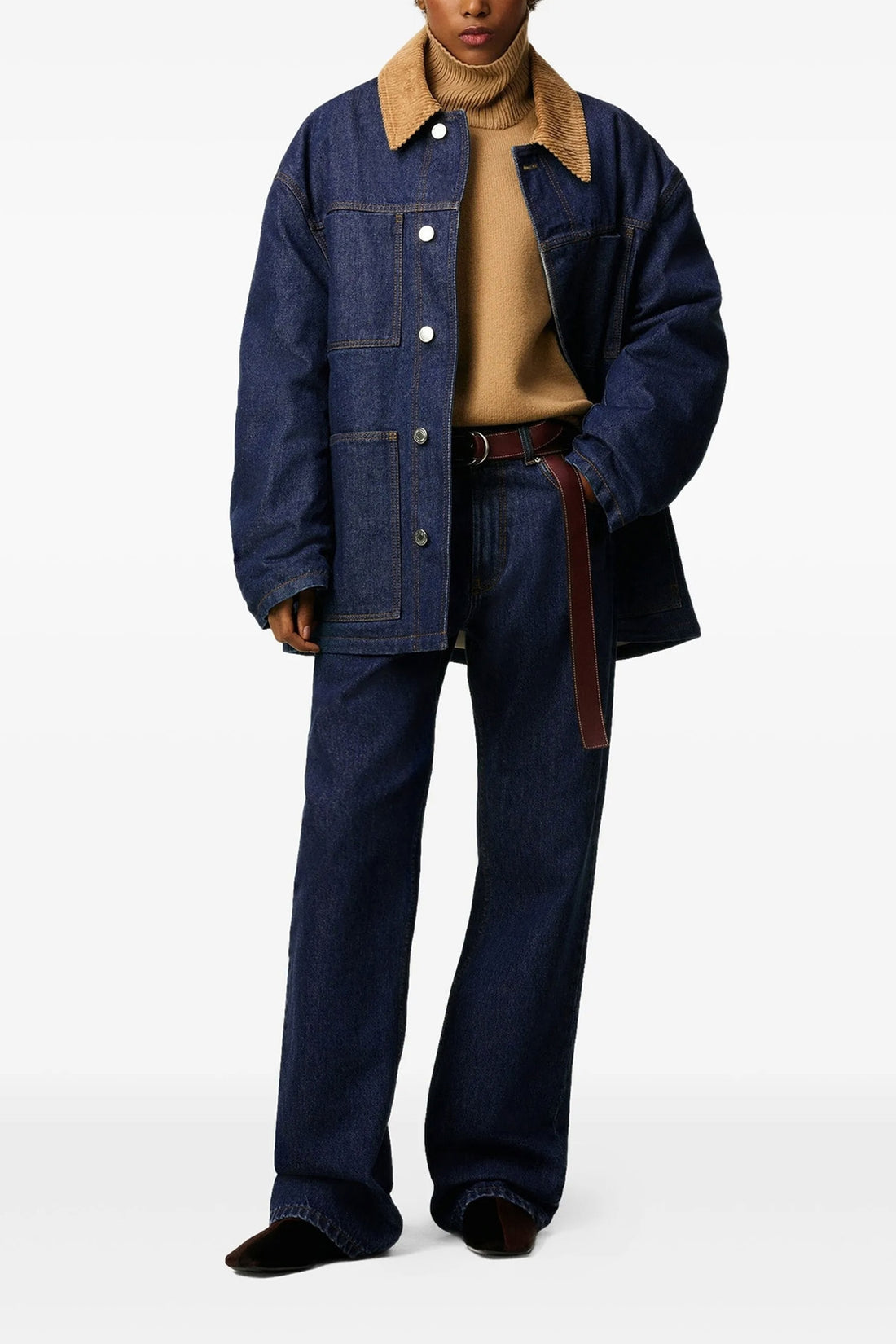 AMI PARIS L cotton denim jacket