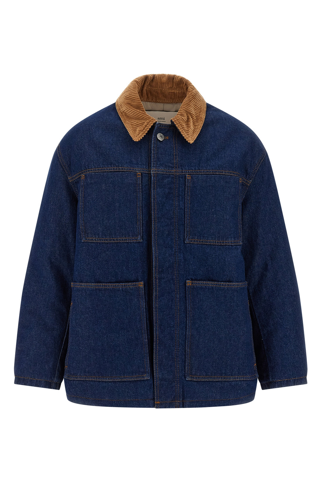 AMI PARIS L cotton denim jacket