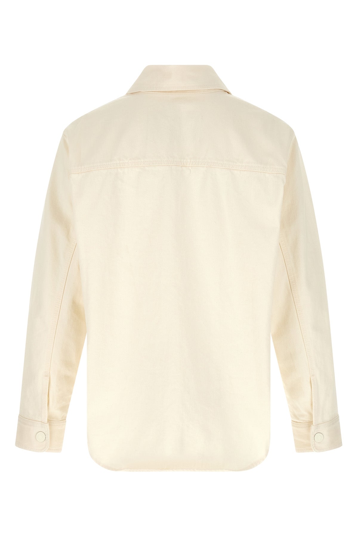 overshirt in heavy cotton denim