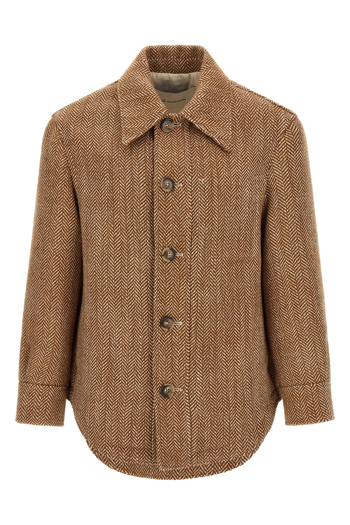 the ami paris overshirt jacket redefines the codes of the casual wardrobe throug