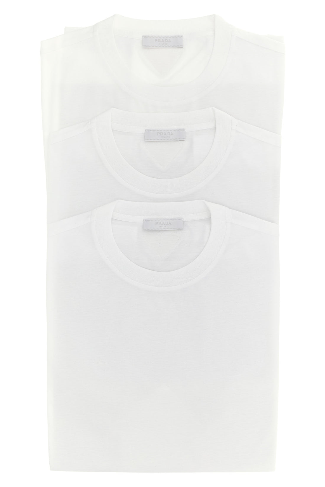 PRADA L the prada set of three round-neck t-shirts