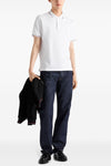piqué cotton polo shirt
