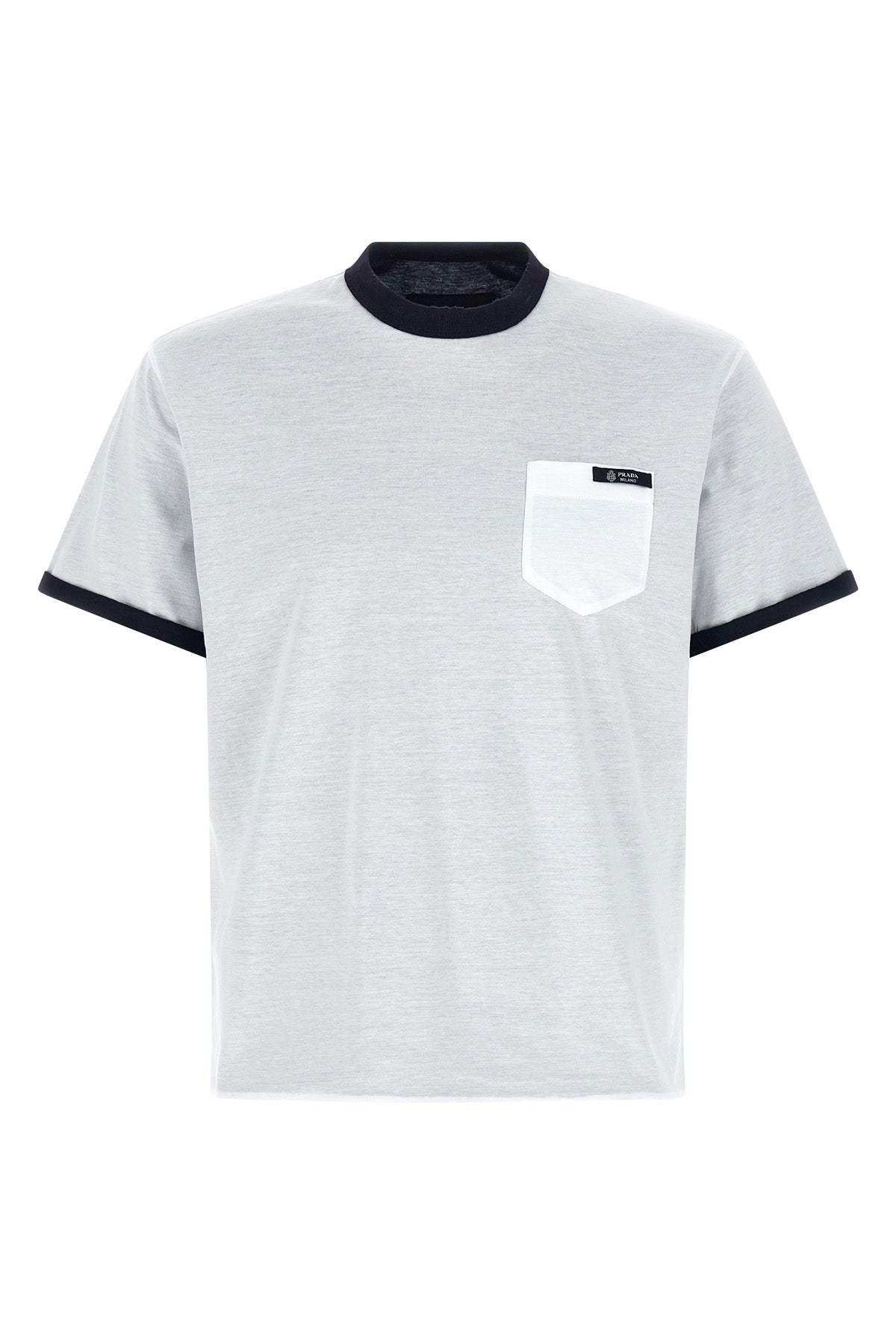 reversible cotton jersey crew neck t-shirt