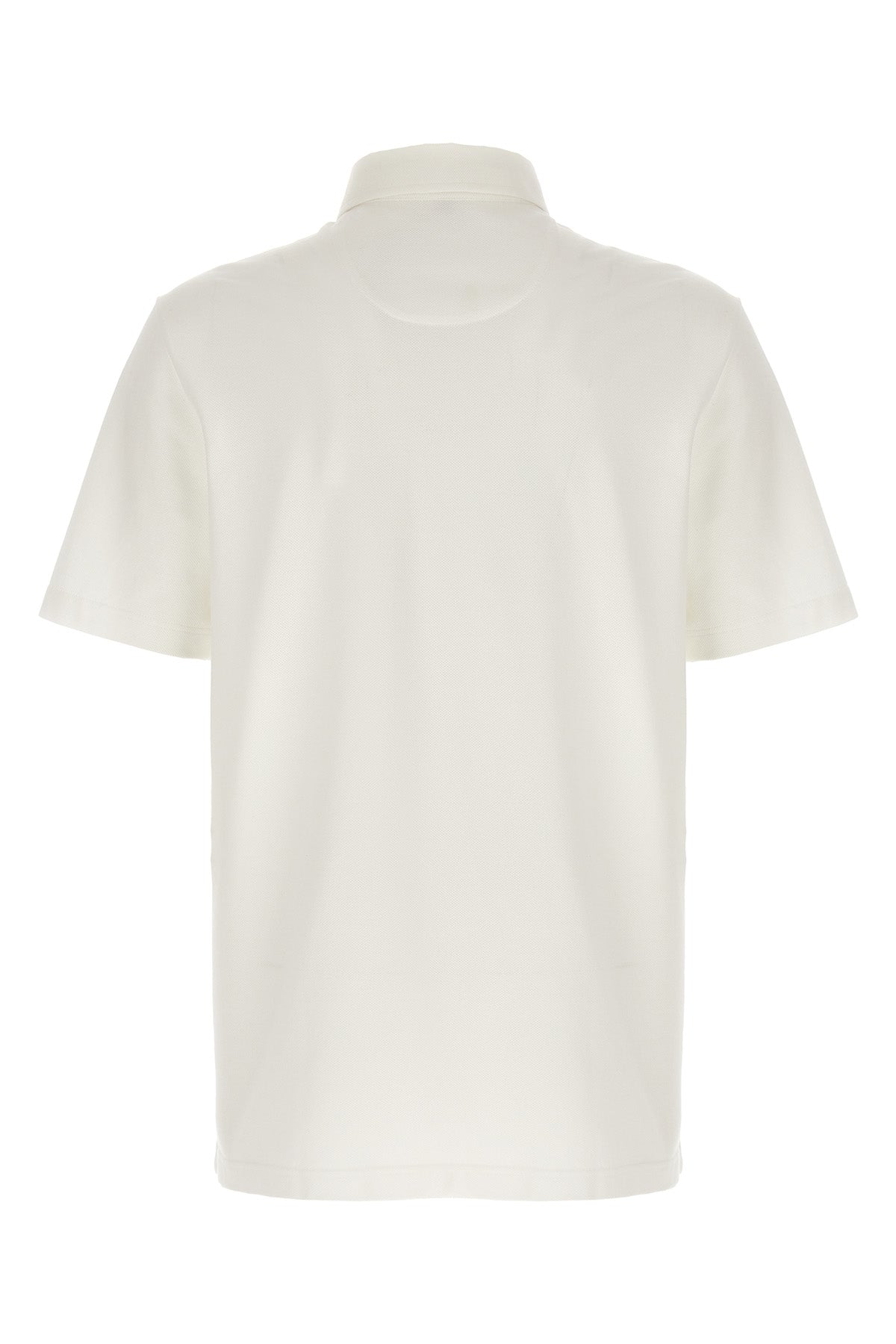 piqué cotton polo shirt