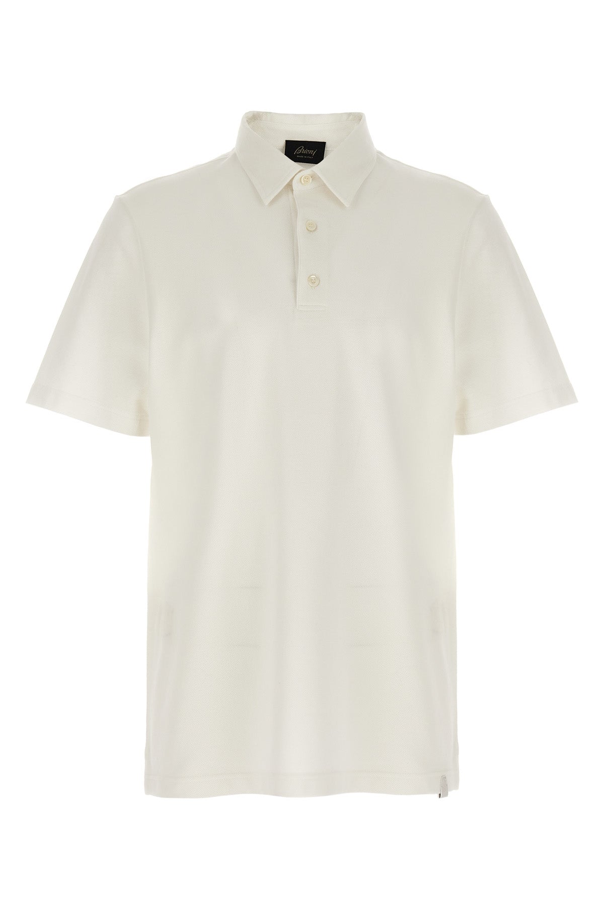 piqué cotton polo shirt
