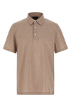 cotton piqué polo shirt