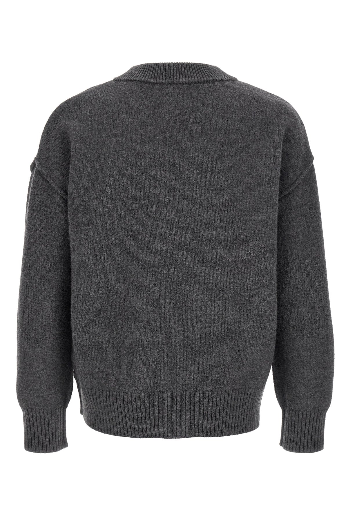 felted merino wool cardigan knitted