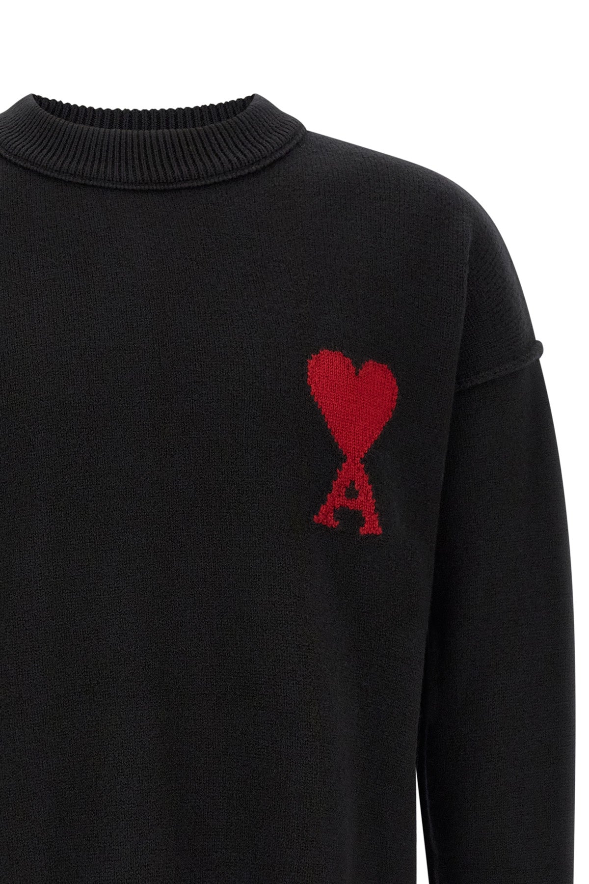 the ami paris crew neck sweater
