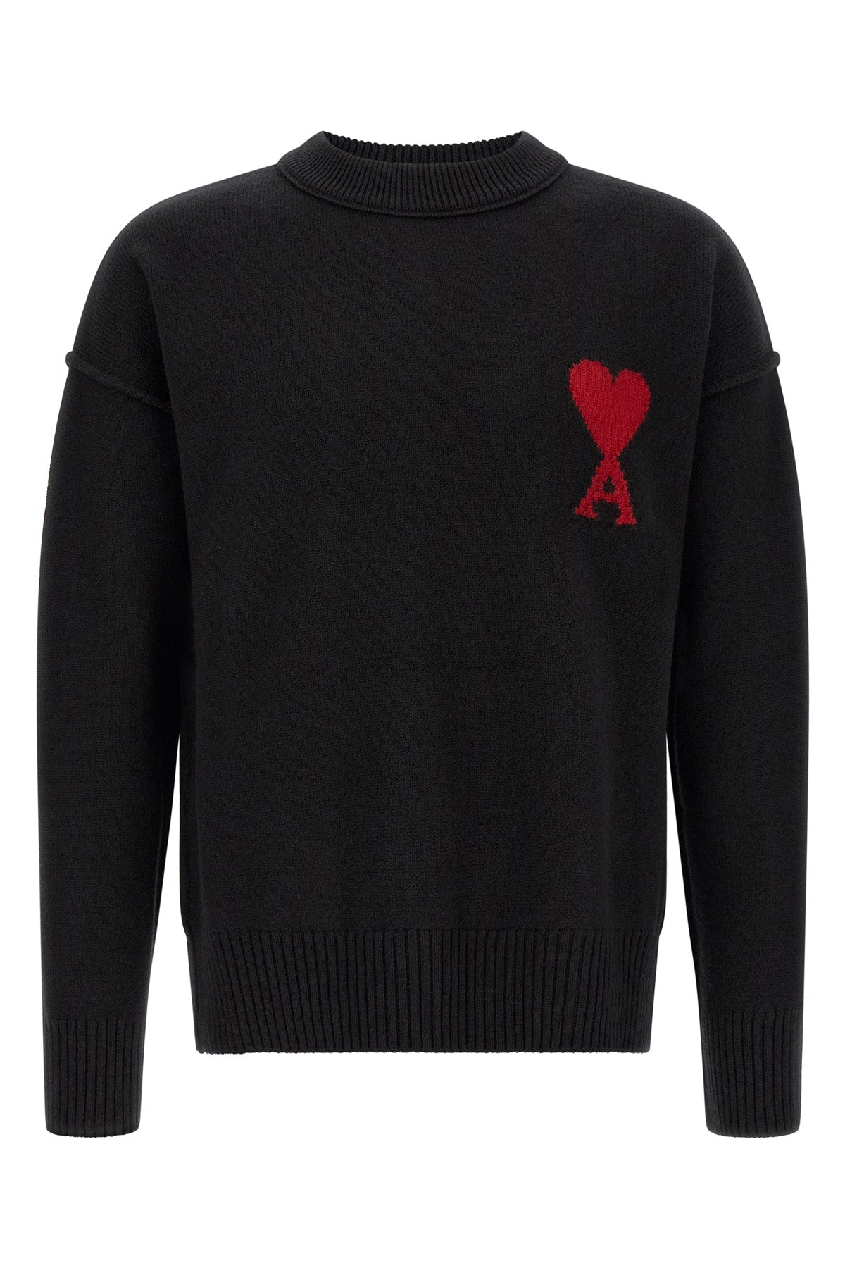 the ami paris crew neck sweater