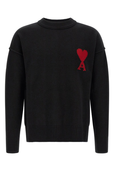 the ami paris crew neck sweater
