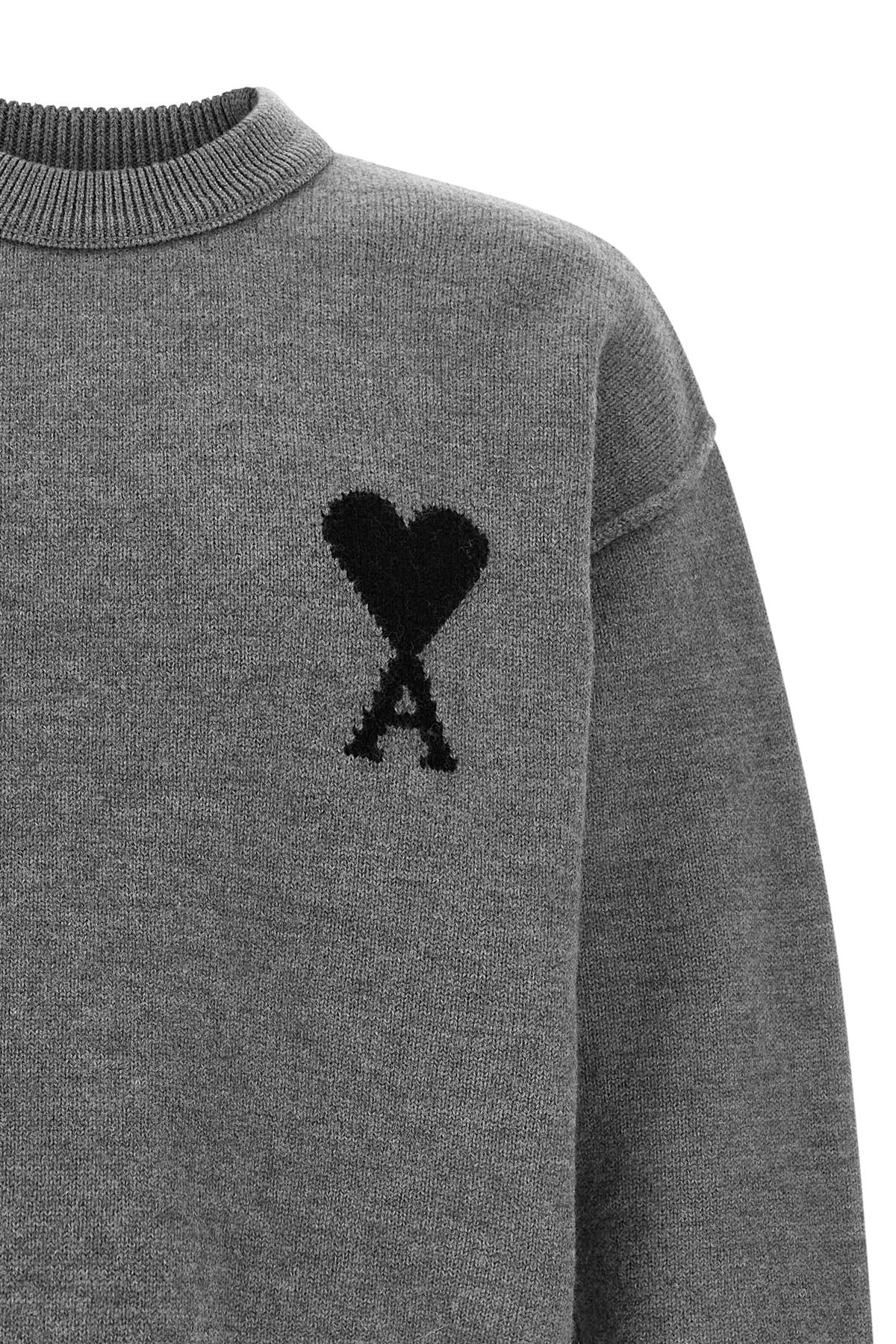 the ami paris crew neck sweater